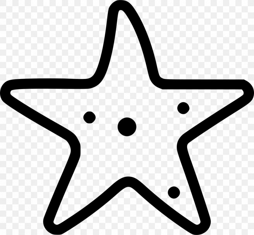 Starfish Symbol, PNG, 980x908px, Starfish, Animal, Black, Black And White, Icon Design Download Free