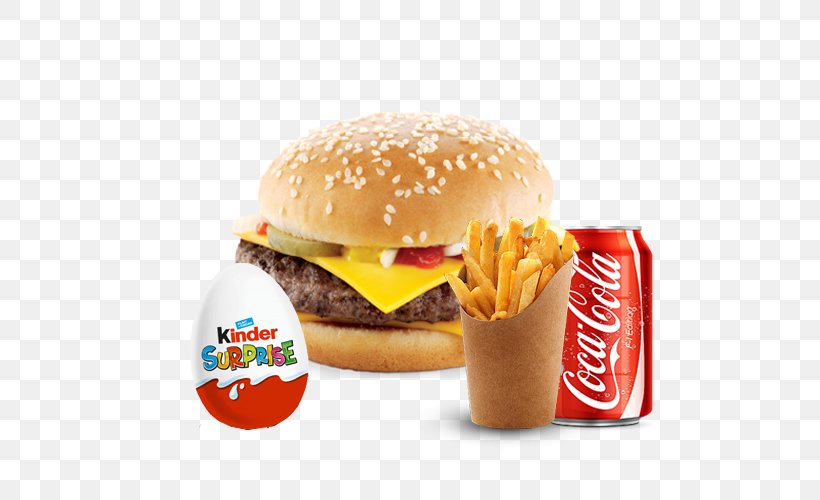 Hamburger Cheeseburger McDonald's Quarter Pounder French Fries Fast Food, PNG, 500x500px, Hamburger, American Food, Big Mac, Breakfast Sandwich, Buffalo Burger Download Free
