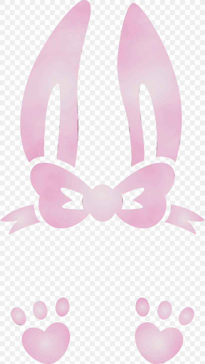 Pink Hair Accessory Pattern Ribbon Magenta, PNG, 1695x3000px, Easter Bunny, Costume Accessory, Easter Day, Hair Accessory, Magenta Download Free