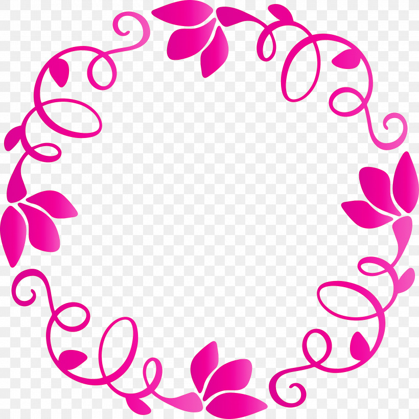 Spring Frame Flower Frame Floral Frame, PNG, 3000x3000px, Spring Frame, Circle, Floral Frame, Flower Frame, Leaf Frame Download Free