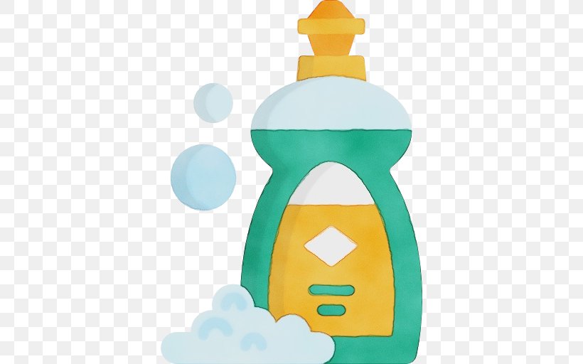 Baby Bottle, PNG, 512x512px, Watercolor, Baby Bottle, Baby Products, Bottle, Cleaning Download Free