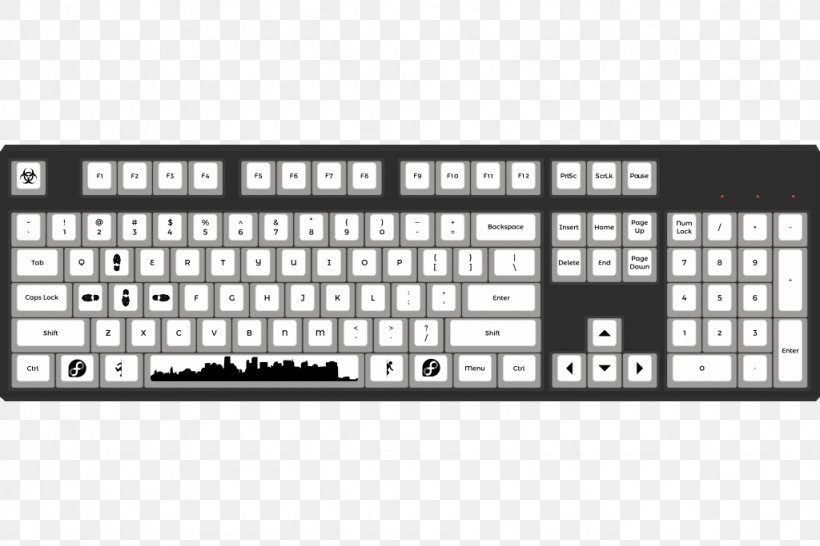 Computer Keyboard Keycap Cherry Gaming Keypad ASCII, PNG, 1024x683px, Computer Keyboard, Ascii, Brand, Cherry, Computer Component Download Free