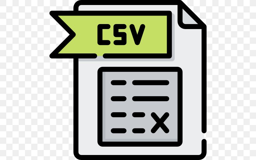 Csv, PNG, 512x512px, Zip, Area, Brand, Commaseparated Values, Document File Format Download Free