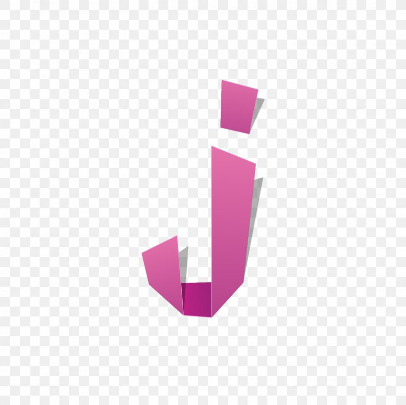 Letter J Origami, PNG, 1600x1600px, Origami, Gules, Letter, Magenta, Paper Download Free