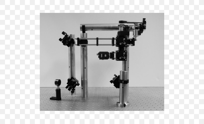 Optical Tweezers Optics Optical Microscope System, PNG, 500x500px, Optical Tweezers, Black And White, Camera Accessory, Carl Zeiss Ag, Computer Download Free