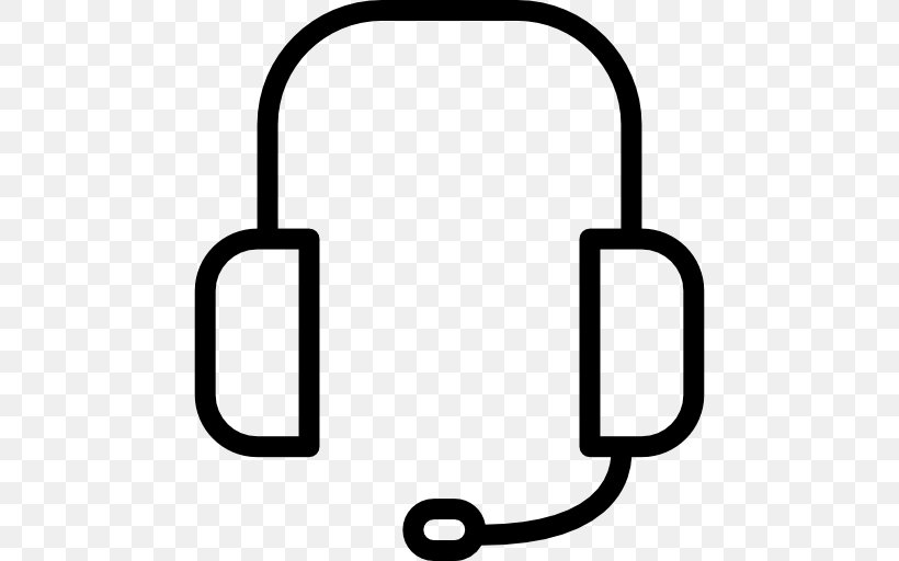 Clip Art, PNG, 512x512px, Customer Service, Area, Black And White, Business, Headphones Download Free