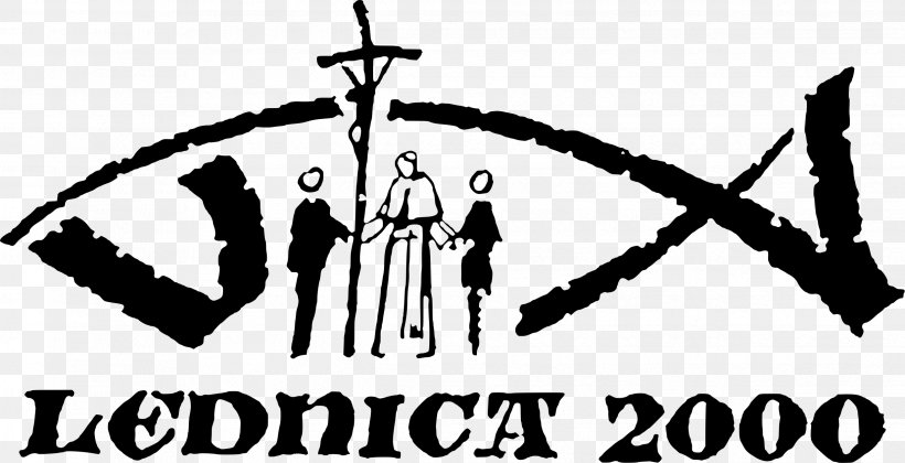 Lednica 2000 Pola Lednickie Brama Ryba Dominican Order, PNG, 2479x1272px, Dominican Order, Anglican Devotions, Black And White, Brand, Logo Download Free
