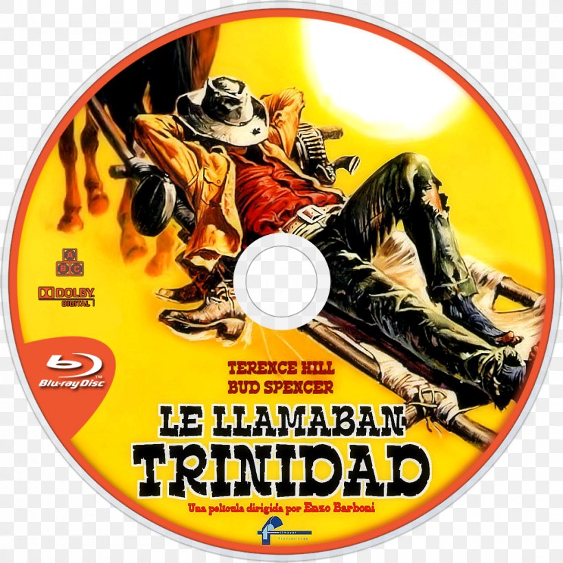Blu-ray Disc DVD Trinity Compact Disc Film, PNG, 1000x1000px, Bluray Disc, Bud Spencer, Compact Disc, Disk Image, Dvd Download Free