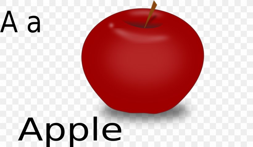Apple Clip Art, PNG, 2400x1400px, Apple, Brand, Drawing, Fruit, Red Download Free