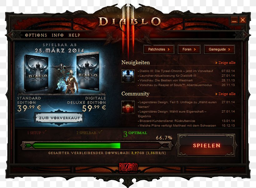 Diablo III: Reaper Of Souls Blizzard Entertainment Game Computer, PNG, 801x602px, Diablo Iii Reaper Of Souls, Blizzard Entertainment, Computer, Computer Software, Diablo Download Free