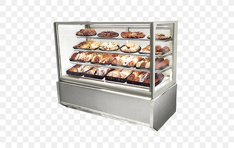 Display Case Toughened Glass Industry Architectural Engineering, PNG, 520x520px, Display Case, Architectural Engineering, Bakery, Door, Food Download Free