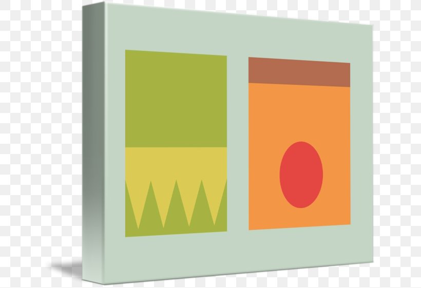 Rectangle, PNG, 650x561px, Rectangle, Green, Orange, Yellow Download Free