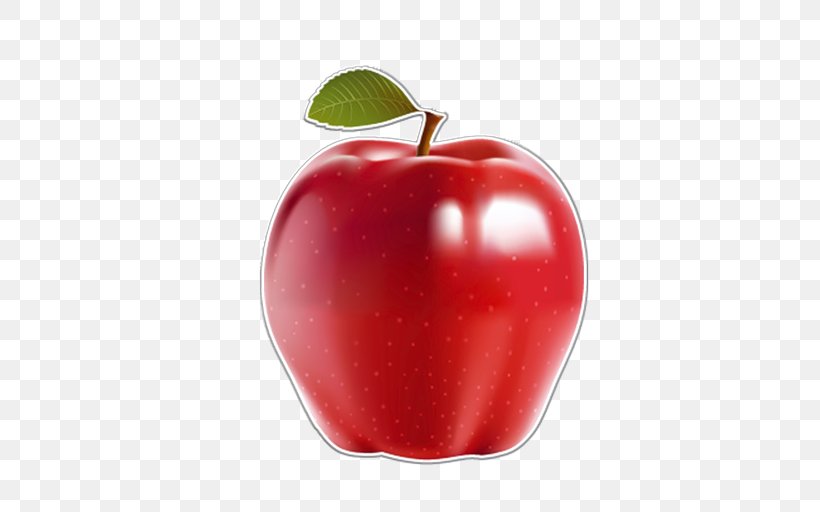 Apple Fruit Clip Art, PNG, 512x512px, Apple, Accessory Fruit, Diet Food, Dried Fruit, Food Download Free
