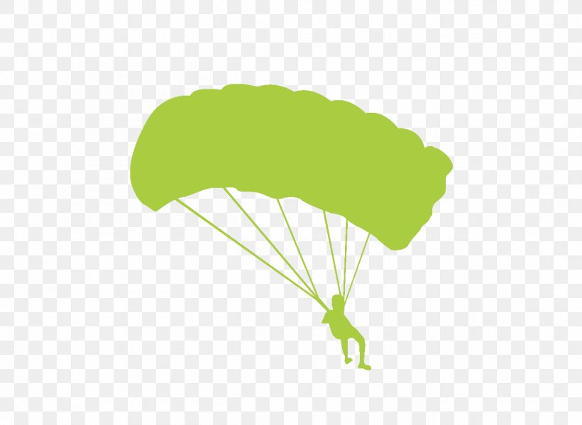 Parachute Silhouette Illustration, PNG, 1252x916px, Parachute, Aesthetics, Grass, Green, Leaf Download Free