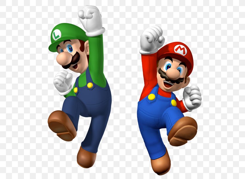 Super Mario Bros. New Super Mario Bros Super Mario Kart Luigi, PNG, 600x600px, Super Mario Bros, Action Figure, Figurine, Finger, Games Download Free