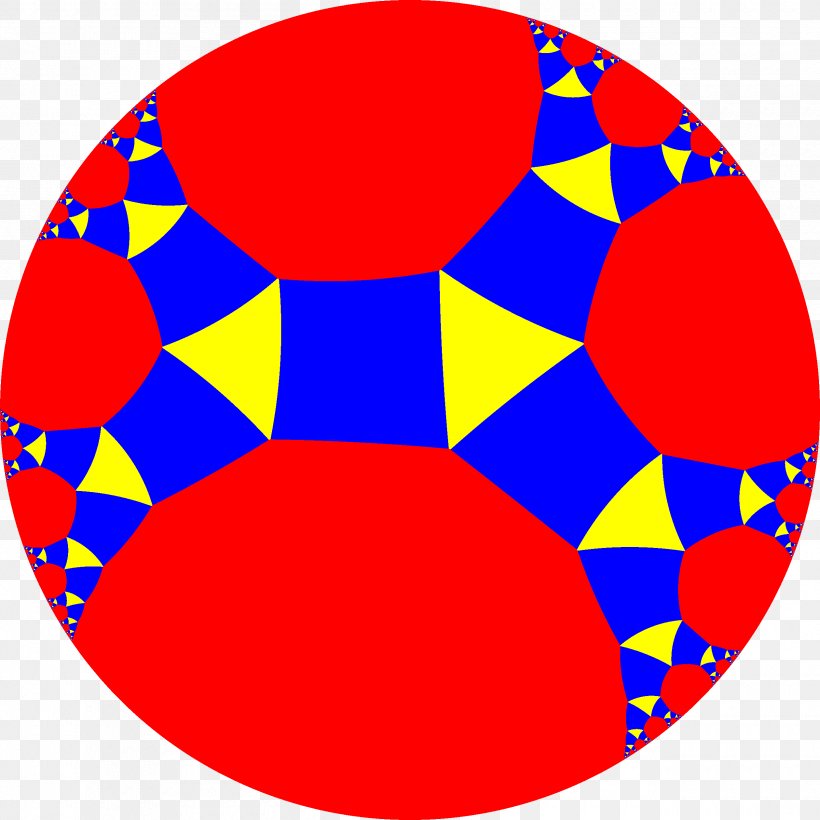 The Beauty Of Geometry Tessellation Symmetry Rhombitriapeirogonal Tiling, PNG, 2520x2520px, Beauty Of Geometry, Area, Ball, Football, Geometry Download Free