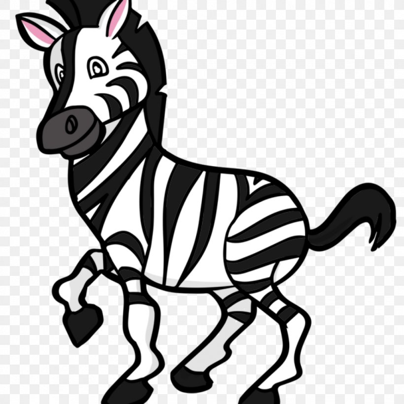 Clip Art Openclipart Free Content Image, PNG, 1024x1024px, Zebra, Animal Figure, Artwork, Black And White, Blog Download Free