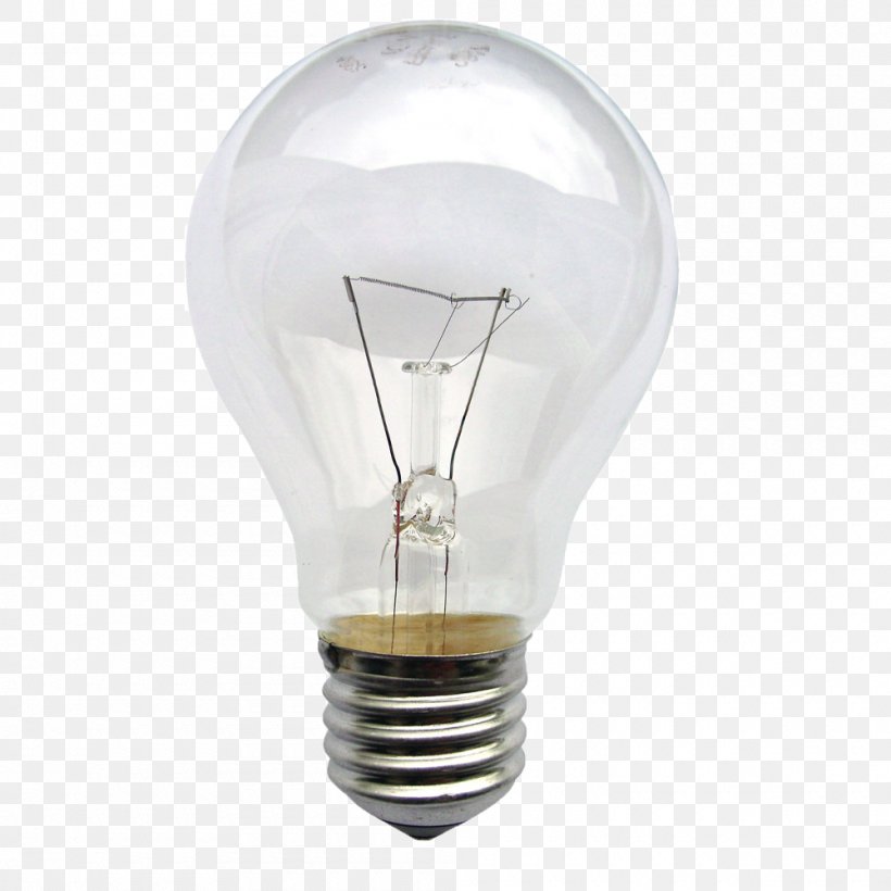 Incandescent Light Bulb Lighting LED Lamp, PNG, 1000x1000px, Light, Compact Fluorescent Lamp, Edison Screw, Electric Light, Electrical Filament Download Free