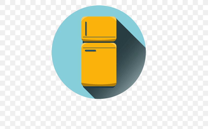 Refrigerator Freezers, PNG, 512x512px, Refrigerator, Electrolux, Flat Design, Freezers, Kitchen Download Free