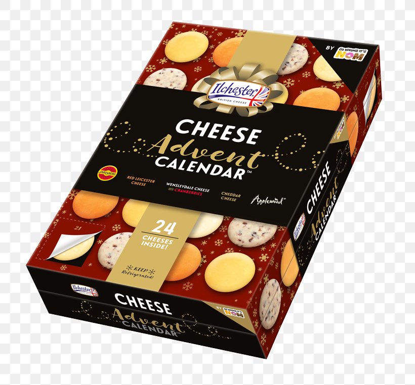 Advent Calendars Cheese Asda Stores Limited Christmas, PNG, 800x762px, Advent Calendars, Advent, Asda Stores Limited, Brie, Caerphilly Cheese Download Free