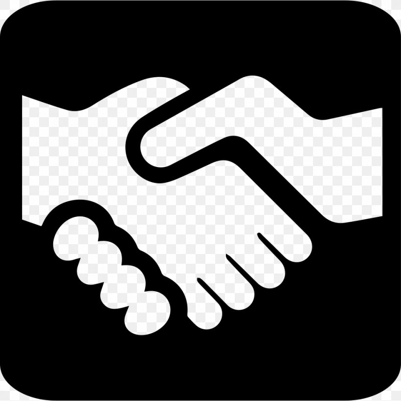 Handshake Business Finance, PNG, 980x982px, Handshake, Accounting, Area, Black And White, Brand Download Free