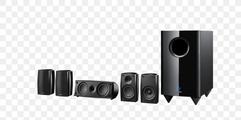 Home Theater Systems Onkyo SKS-HT648 5.1 Speaker Package 5.1 Surround Sound Loudspeaker, PNG, 976x488px, 51 Surround Sound, 71 Surround Sound, Home Theater Systems, Audio, Audio Equipment Download Free