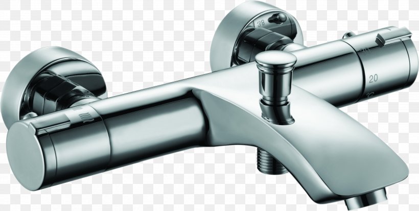 Tap Bathtub Thermostatic Mixing Valve Shower Sink, PNG, 3543x1788px, Tap, Bathroom, Bathtub, Bidet, Brand Download Free
