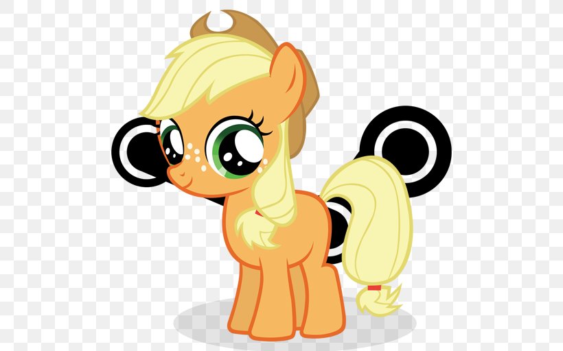 Applejack Twilight Sparkle Pinkie Pie Fluttershy Pony, PNG, 512x512px, Applejack, Animated Cartoon, Animation, Cartoon, Derpy Hooves Download Free