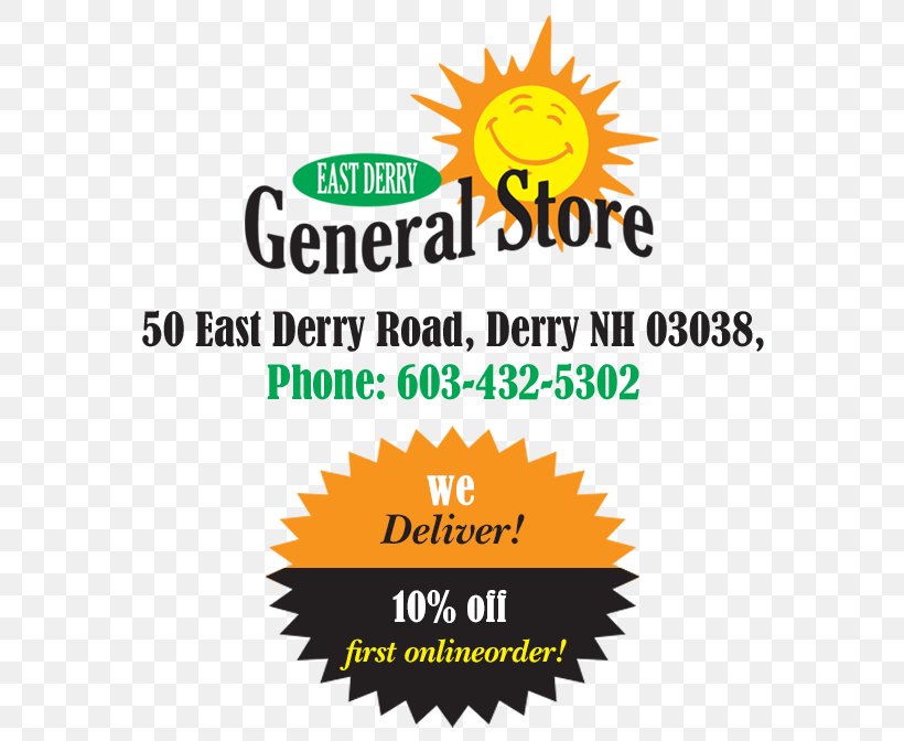 East Derry General Store Take-out Fried Chicken Grocery Store Dairy, PNG, 640x672px, Takeout, Area, Brand, Chicken, Dairy Download Free