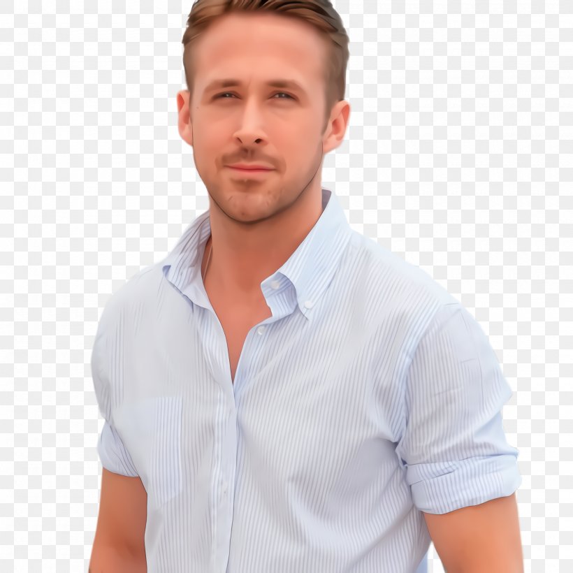 Ryan Gosling, PNG, 2000x2000px, Ryan Gosling, Arm, Chin, Clothing, Collar Download Free
