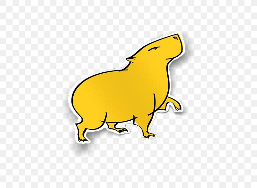 Capybara Mammal Dog Clip Art Snout, PNG, 600x600px, Capybara, Animal Figure, Art, Cartoon, Dog Download Free