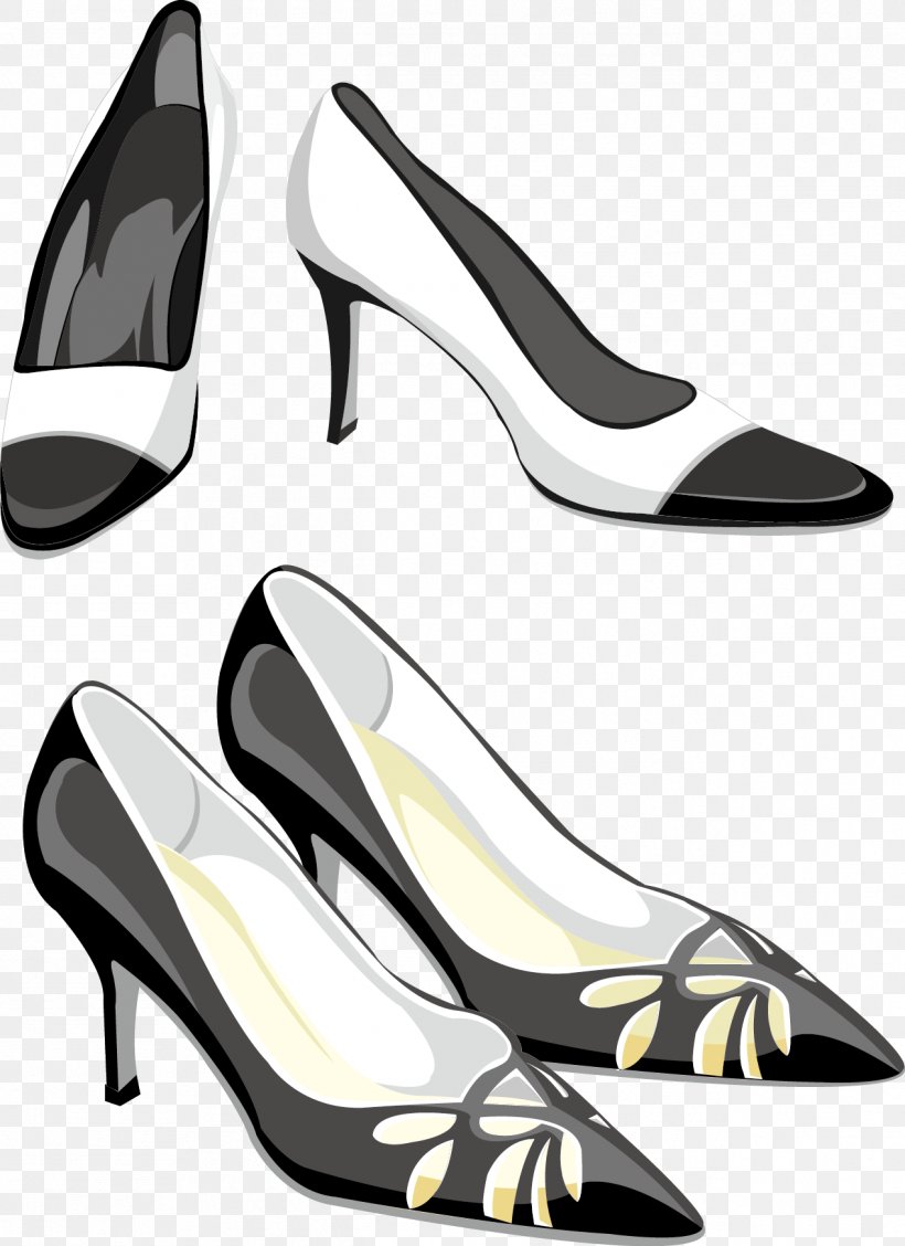 Clothing Accessories Clip Art, PNG, 1269x1747px, Clothing Accessories, Automotive Design, Basic Pump, Black, Black And White Download Free