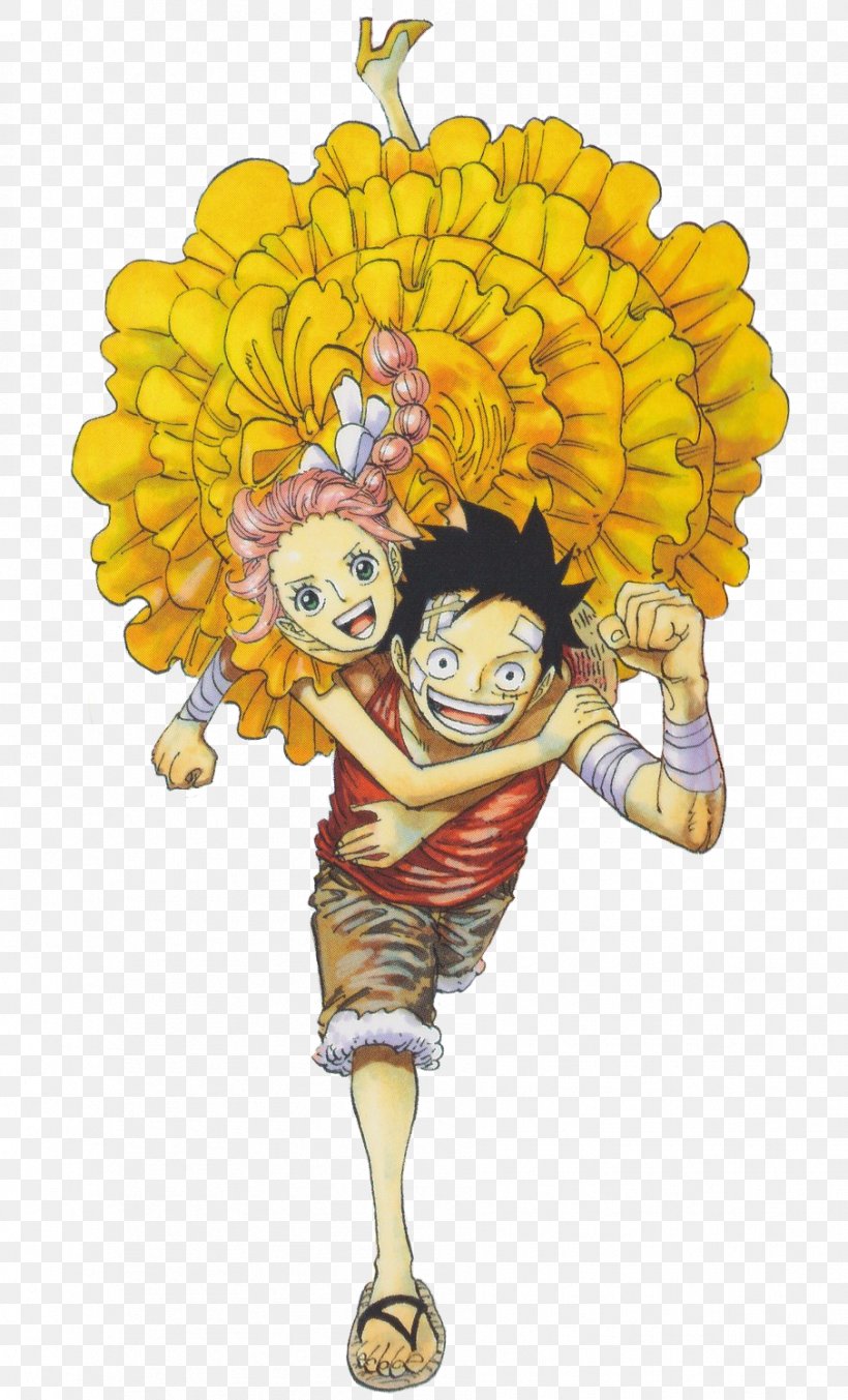 Floral Design Monkey D. Luffy One Piece, Vol. 80: Opening Speech Trafalgar D. Water Law, PNG, 906x1495px, Floral Design, Art, Balloon, Cartoon, Cut Flowers Download Free