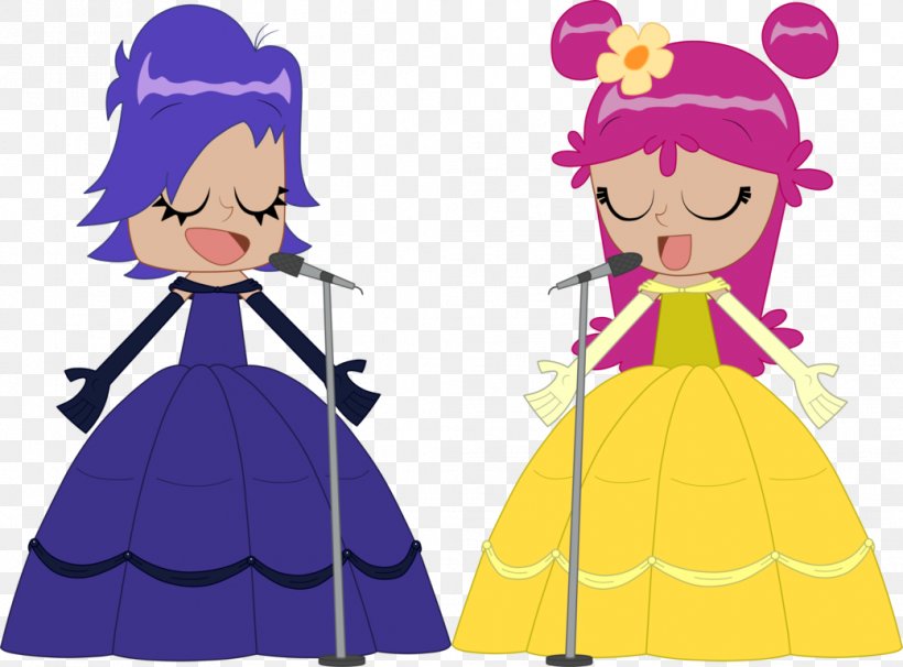 Hi Hi Puffy AmiYumi Hi Hi Puffy AmiYumi Animated Film, PNG, 1039x768px, Watercolor, Cartoon, Flower, Frame, Heart Download Free