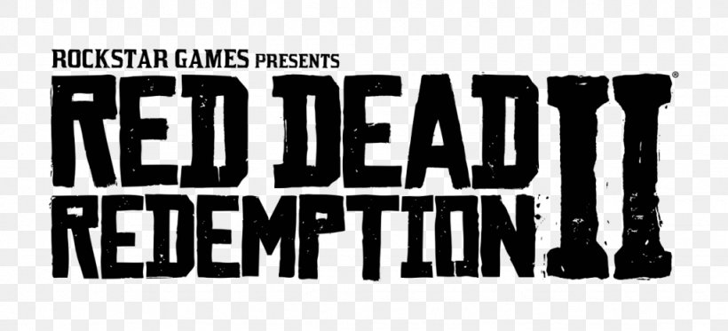 Red Dead Redemption 2 Rockstar Games Video Game Electronic Entertainment Expo 2017, PNG, 1024x466px, 4k Resolution, 8k Resolution, Red Dead Redemption 2, Actionadventure Game, Black Download Free