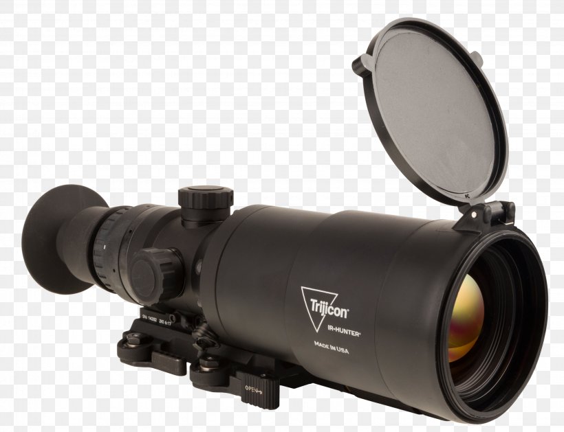 Trijicon Firearm Monocular Telescopic Sight Weapon, PNG, 3064x2352px, Watercolor, Cartoon, Flower, Frame, Heart Download Free