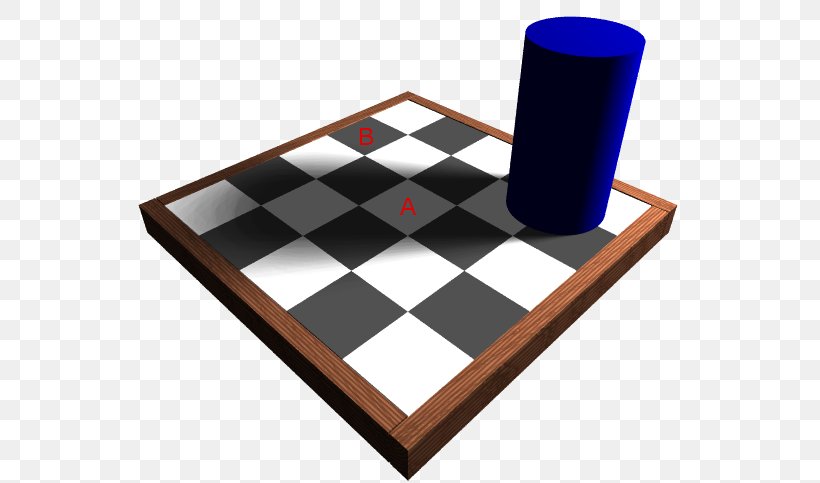 Chess Square Optical Illusion, PNG, 570x483px, Chess, Area, Board Game, Chessboard, Color Download Free
