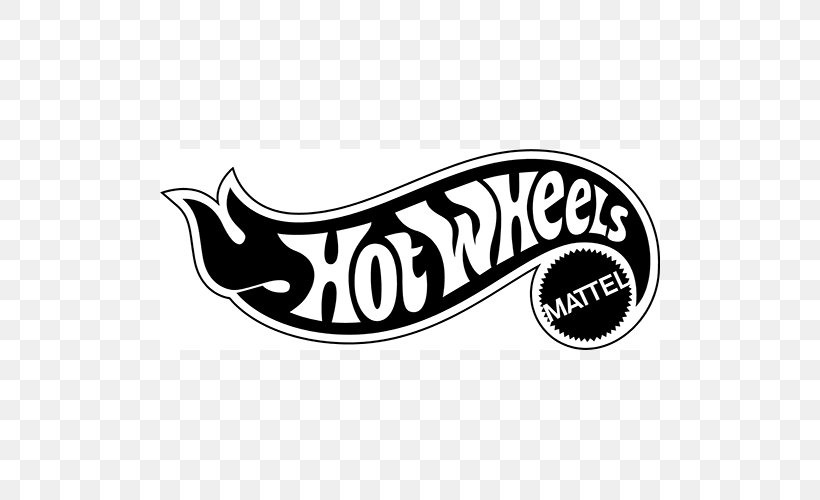 Hot Wheels Car Logo Decal, PNG, 500x500px, Hot Wheels, Automotive Design, Black And White, Brand, Car Download Free
