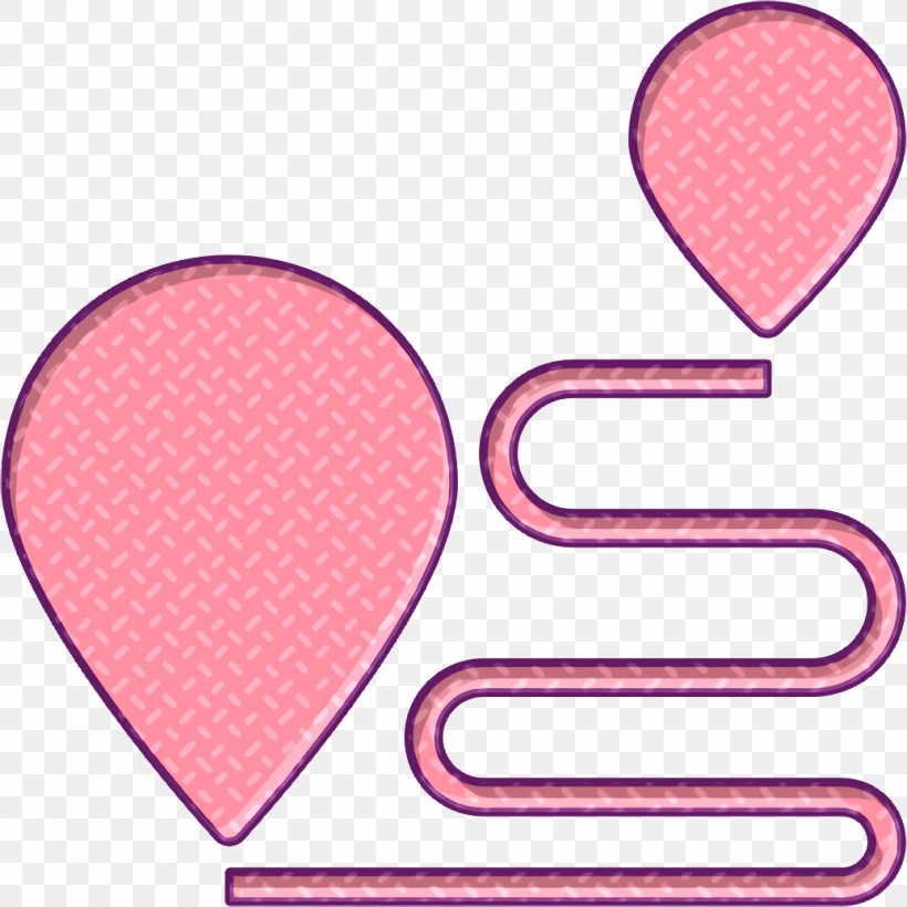 Journey Icon Destination Icon Map Icon, PNG, 1036x1036px, Journey Icon, Destination Icon, Geometry, Heart, Line Download Free