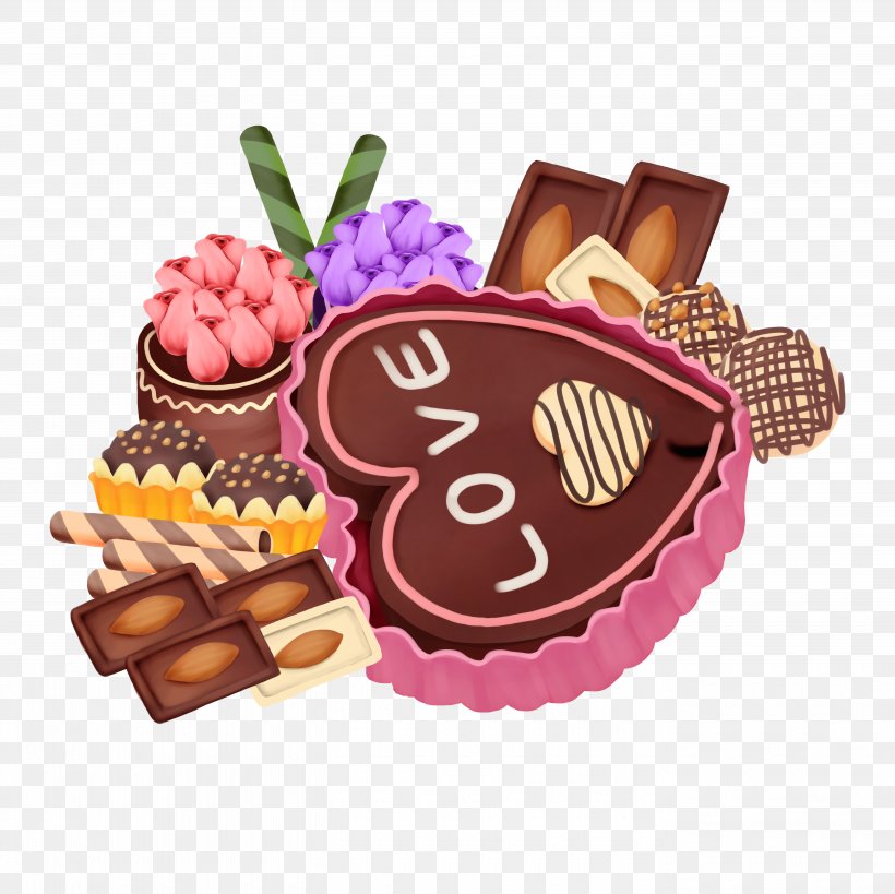 Paper Valentines Day, PNG, 5500x5500px, Paper, Chocolate, Chocolate Cake, Confectionery, Cuisine Download Free