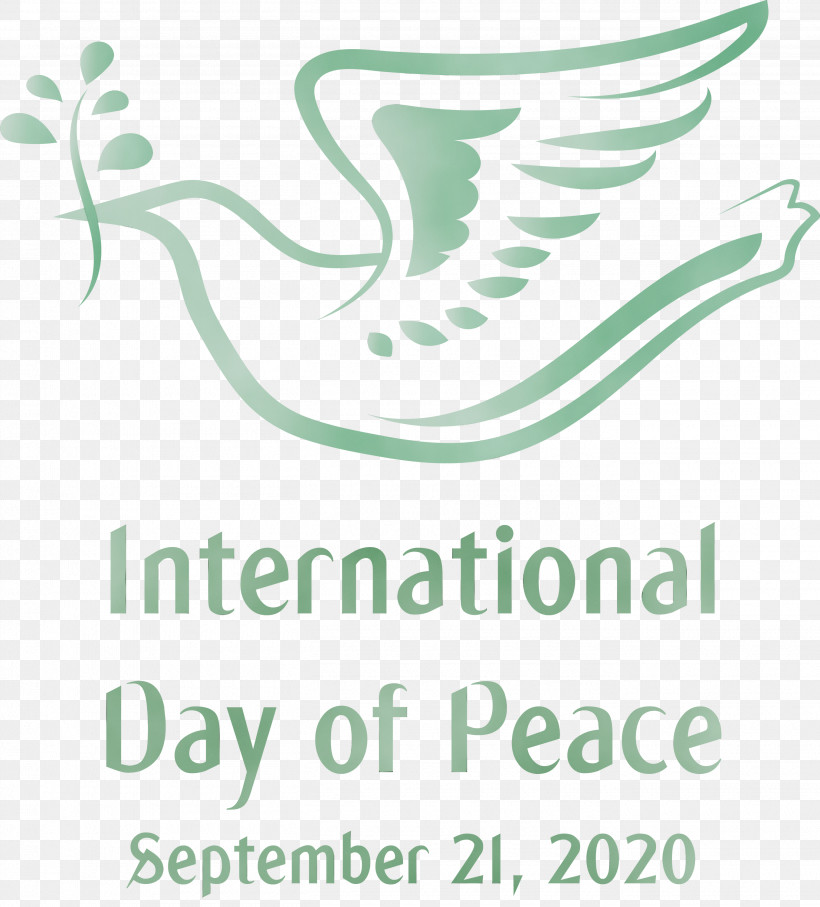 Logo Leaf Font Green Meter, PNG, 2710x2999px, International Day Of Peace, Area, Biology, Geometry, Green Download Free