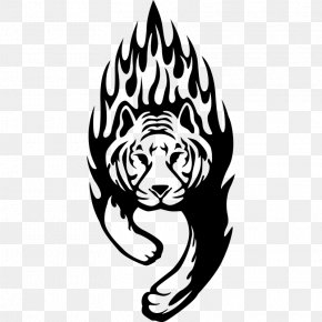 Tiger - Tiger Sticker Tattoo Car Decal PNG