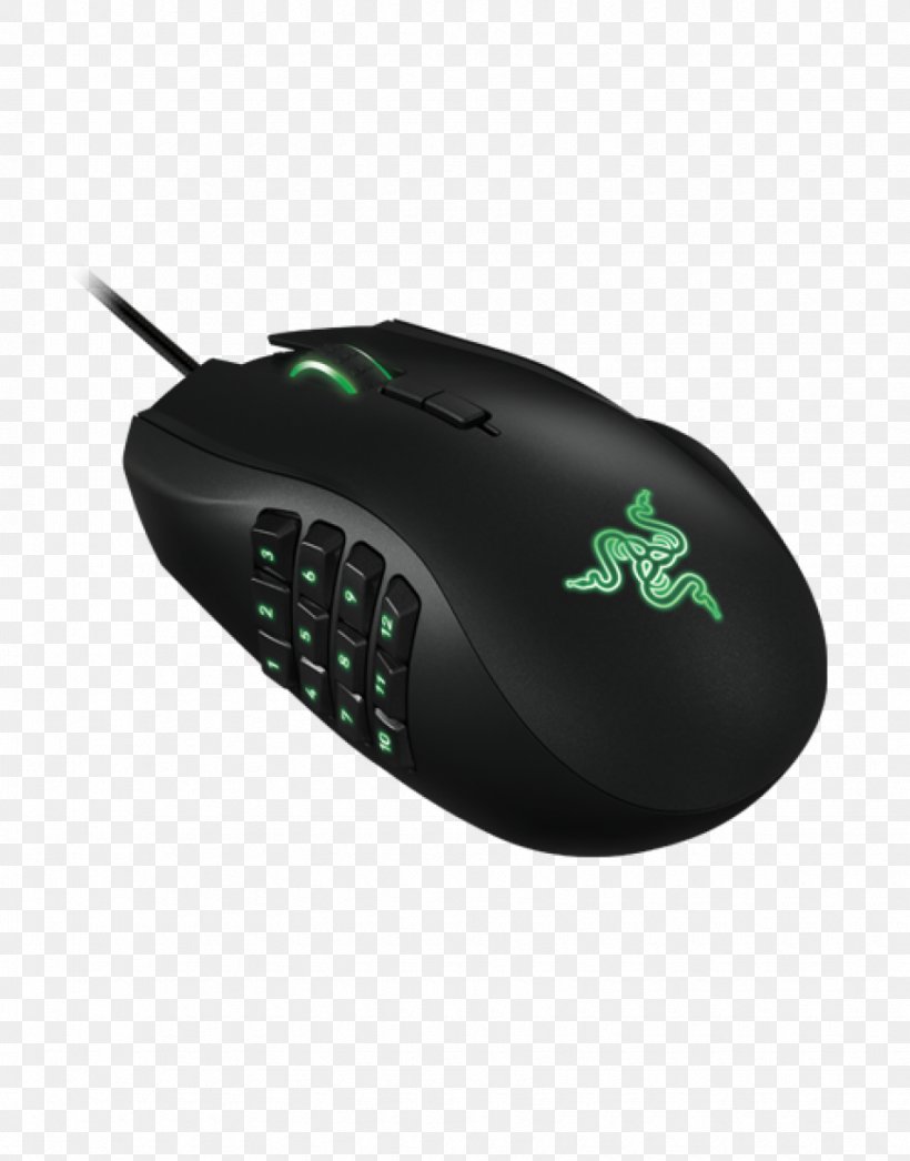 Computer Mouse Razer Naga Razer Inc. Gaming Keypad Video Game, PNG, 870x1110px, Computer Mouse, Button, Computer Component, Dots Per Inch, Electronic Device Download Free