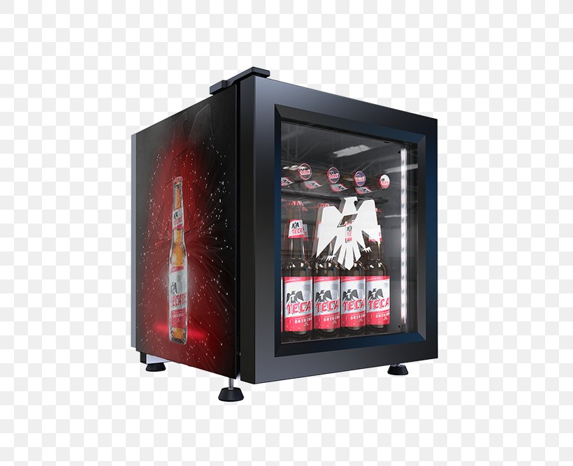 Beer Cerveceros De Tecate Minibar Refrigerator Drink, PNG, 587x667px, Beer, Brewery, Cooler, Display Device, Drink Download Free