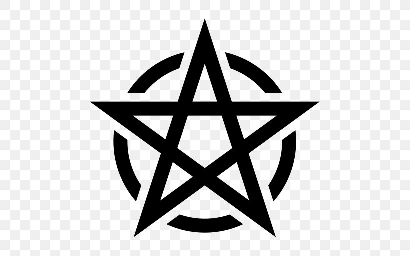 Book Of Shadows Wicca Pentacle Pentagram Witchcraft, PNG, 512x512px, Book Of Shadows, Area, Black And White, Blue Star Wicca, Brand Download Free