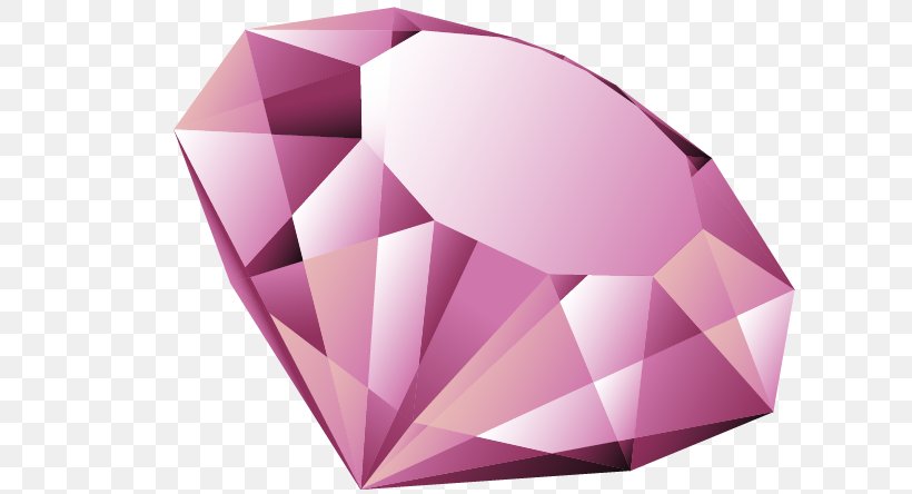 Vector Graphics Illustration Diamond Image Drawing, PNG, 610x444px, Diamond, Diamond Cut, Drawing, Magenta, Music Download Download Free