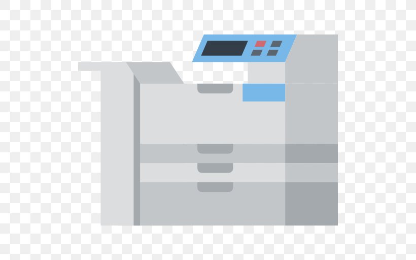 Photocopier Icon, PNG, 512x512px, Photocopier, Blue, Brand, Cartoon, Copying Download Free
