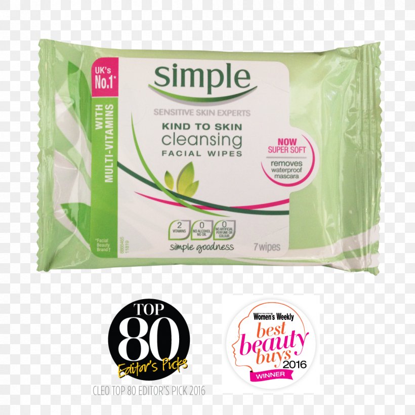 Simple Skincare Cleanser Wet Wipe Skin Care, PNG, 1200x1200px, Simple Skincare, Brand, Cleanser, Cosmetics, Exfoliation Download Free