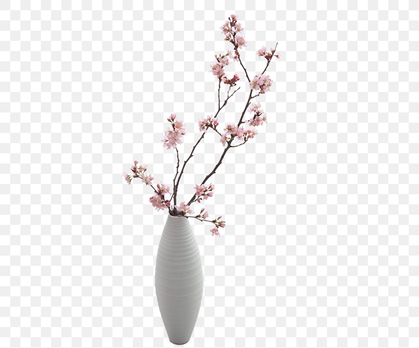 Vase Plum Blossom, PNG, 608x681px, Vase, Art, Blossom, Branch, Cherry Blossom Download Free