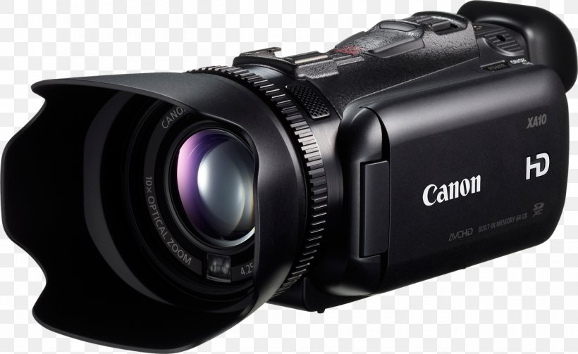 Canon XA10 Video Cameras High-definition Video, PNG, 1300x799px, Canon Xa10, Camcorder, Camera, Camera Accessory, Camera Lens Download Free